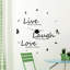 Live Laugh Love Wall Clock