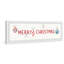 Wish You A Merry Christmas - Single Picture Frame Panoramic Print-1678964372
