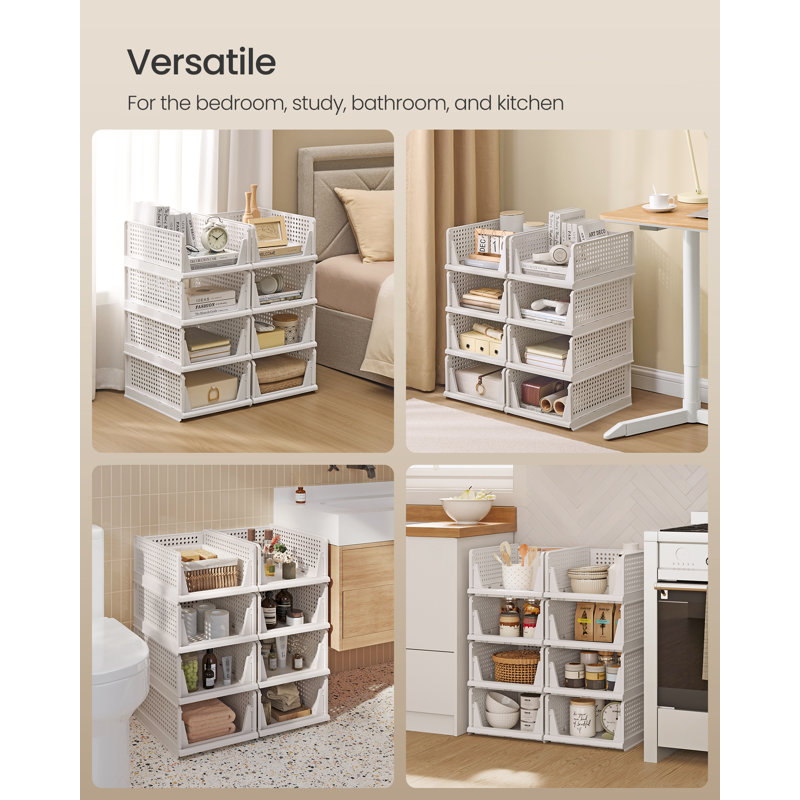 Bollitree Polyethylene Plastic Drawer Organisers