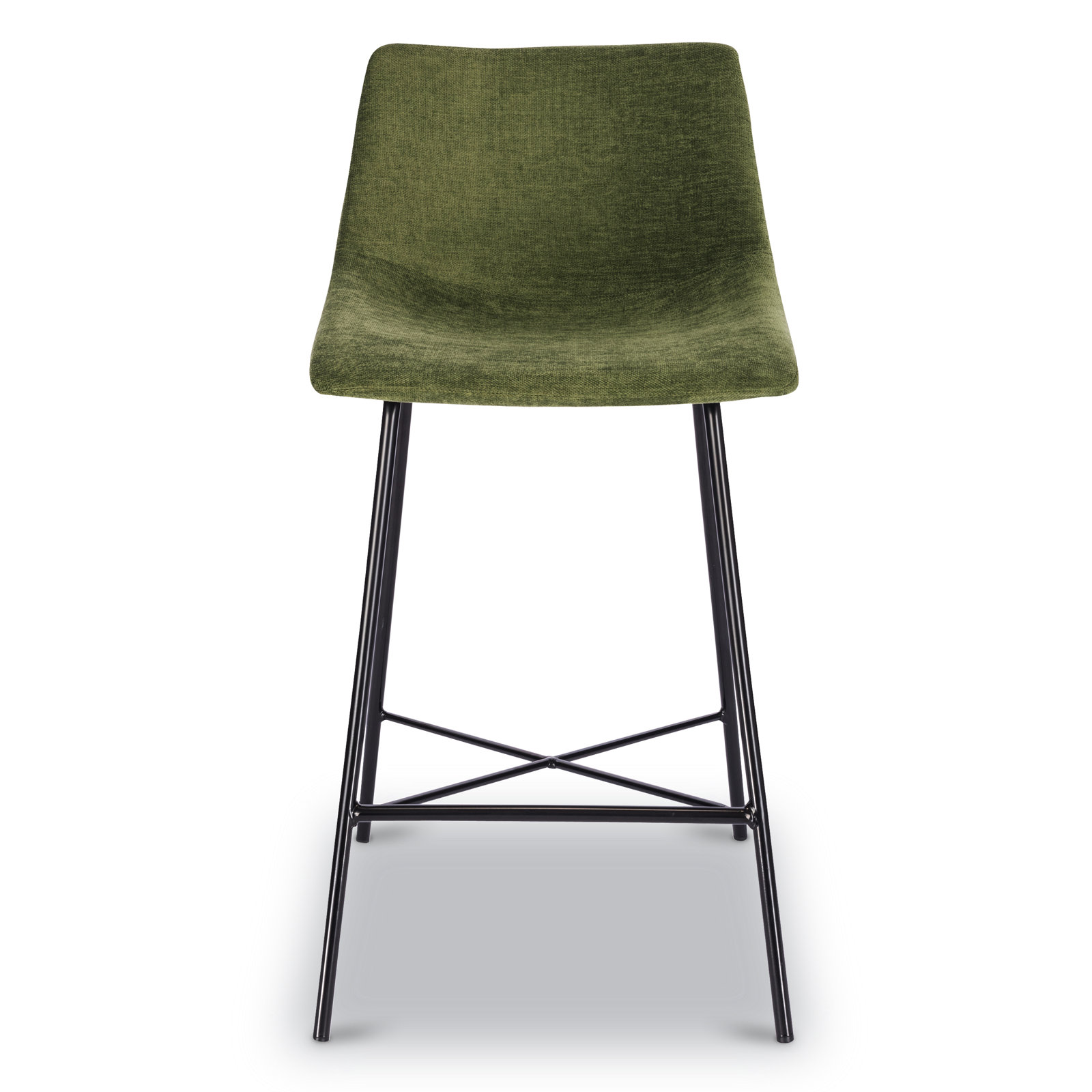 Paxton 24" Velvet Counter Stool