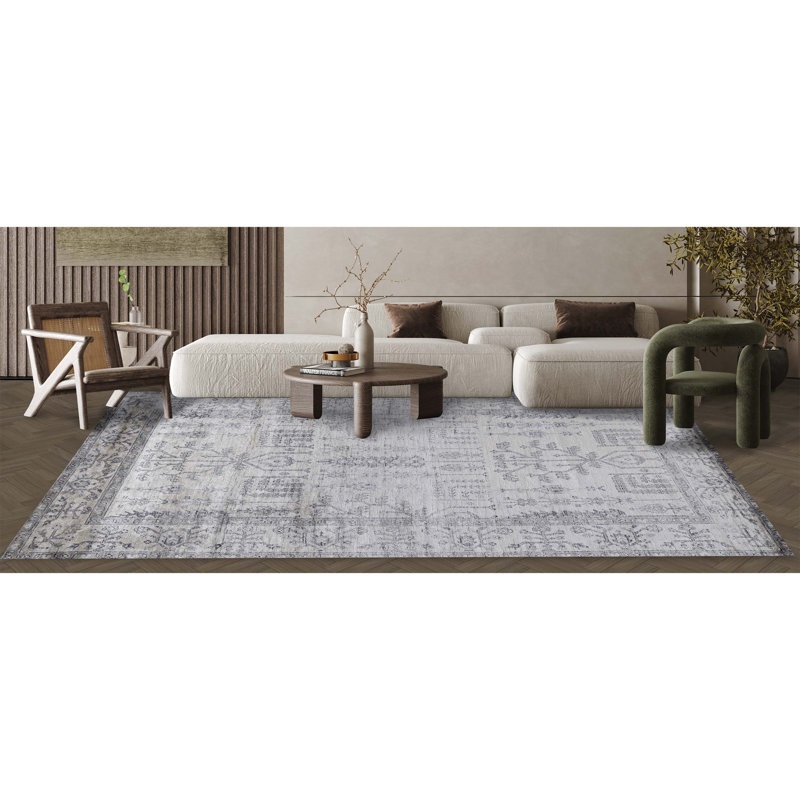 Oriental Area Rug, Rectangle 5' x 8'