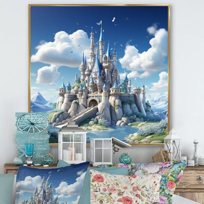 Princess Magical Castle Dreams II - Castles Wall Art