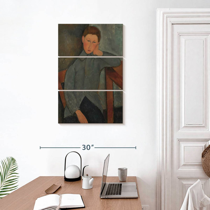 Leisha The Boy, 32" H x 20" W