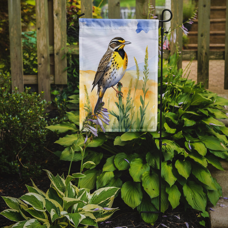 Drapeau de jardin, Nebraska Western Meadowlark