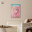 Décoration murale pastel lion -374483572-374483562