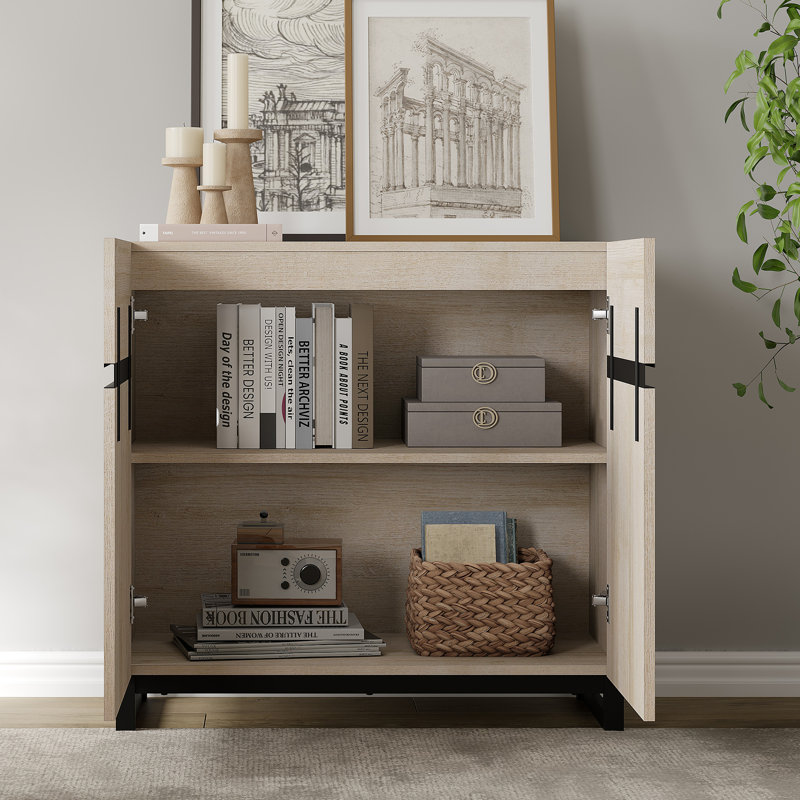 Armoire de rangement moderne, buffet moderne 3 en 1 avec tablettes réglables et 3 tiroirs, armoire à café pour le salon, la salle à manger
