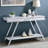 Sofa Table High Gloss Finish Chrome Frame Console Table Gorgeous Living Room Furniture