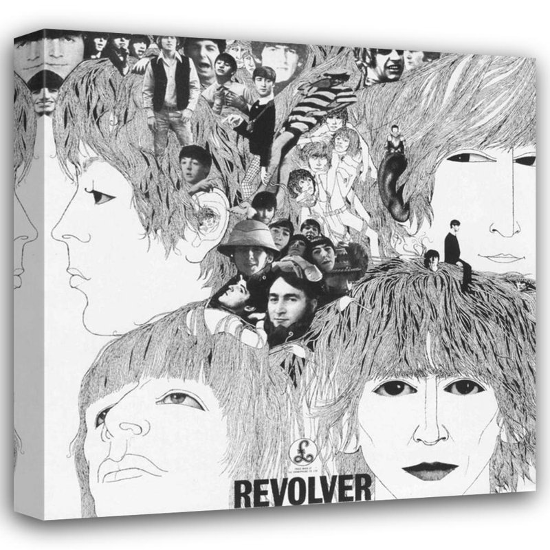 Beatles - Revolver IMP-SS552, 28'' H x 28'' W