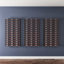 Jaydon 54 Bottle Wall Mounted Wine Bottle Rack Black-69436878-105896931