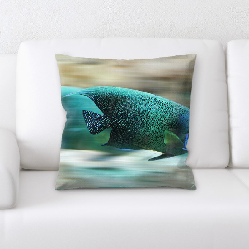 Microsuede Throw Pillow