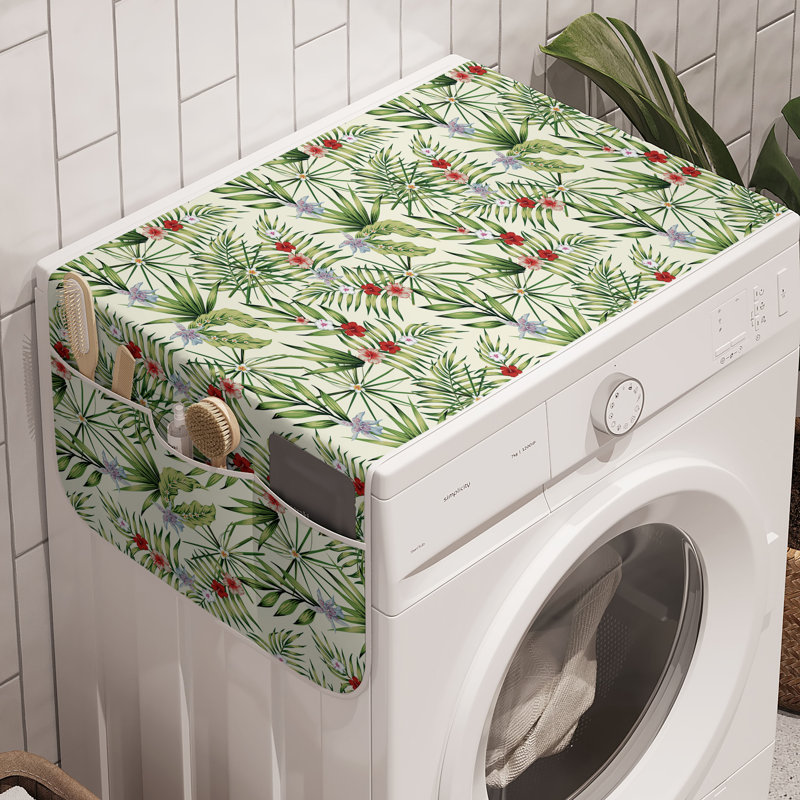 Ensemble de 2 machines à laver East Urban Home Tropical de 47 po x 18,5 po