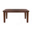Table de salle à manger rectangulaire 1Pc avec rallonge autoportante