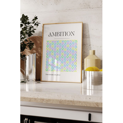Peinture décorative encadrée