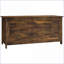 Commodes et amp; Garde-robes | Coffre de rangement en bois aggloméré brun rustique 39,4 po avec 2 charnières de sécurité HOMcom