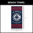 NBA Stripes Beach Towel, Soft Basketball Fan Pool Towel, 30 x 60 Inches-242300614