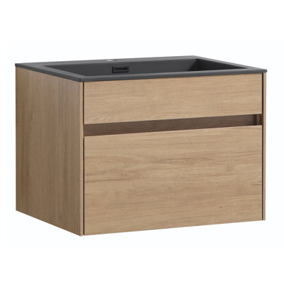 Ensemble de meuble-lavabo mural simple 24 po Artem