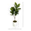 Organic Modern 4' Faux Fiddle Leaf Tree