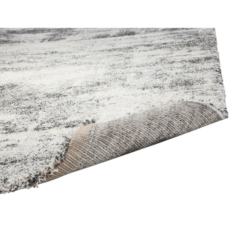 Gris, multicolore, tapis, fils, tissé à la machine, base en polypropylène, texture douce