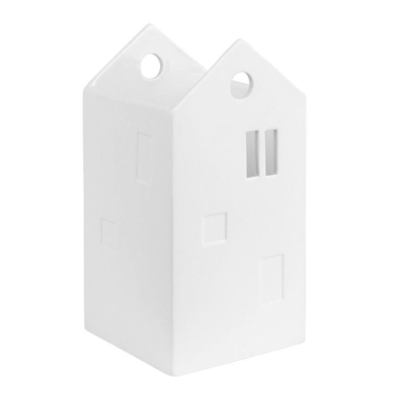 Vase en porcelaine Village Homes - Maison - 8,3 po