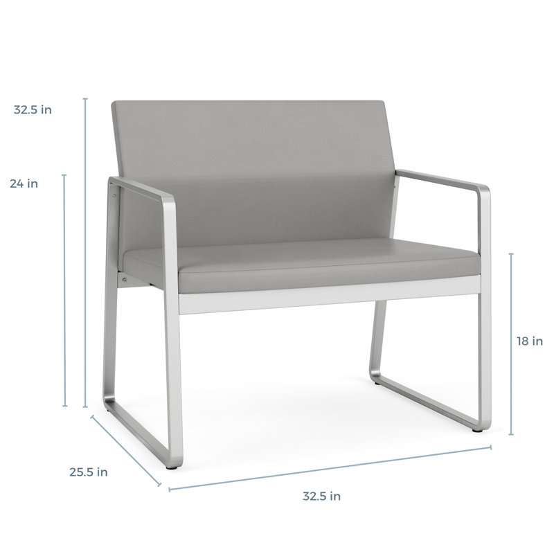 Fauteuil de bureau Gansett, Bronze, Back-Kaleidoscope Iceberg/Seat-Sentry Surge