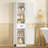66.93" Tall Storage Cabinet, Bathroom Storage Cabinet With 2 Doors & 2 Drawer
