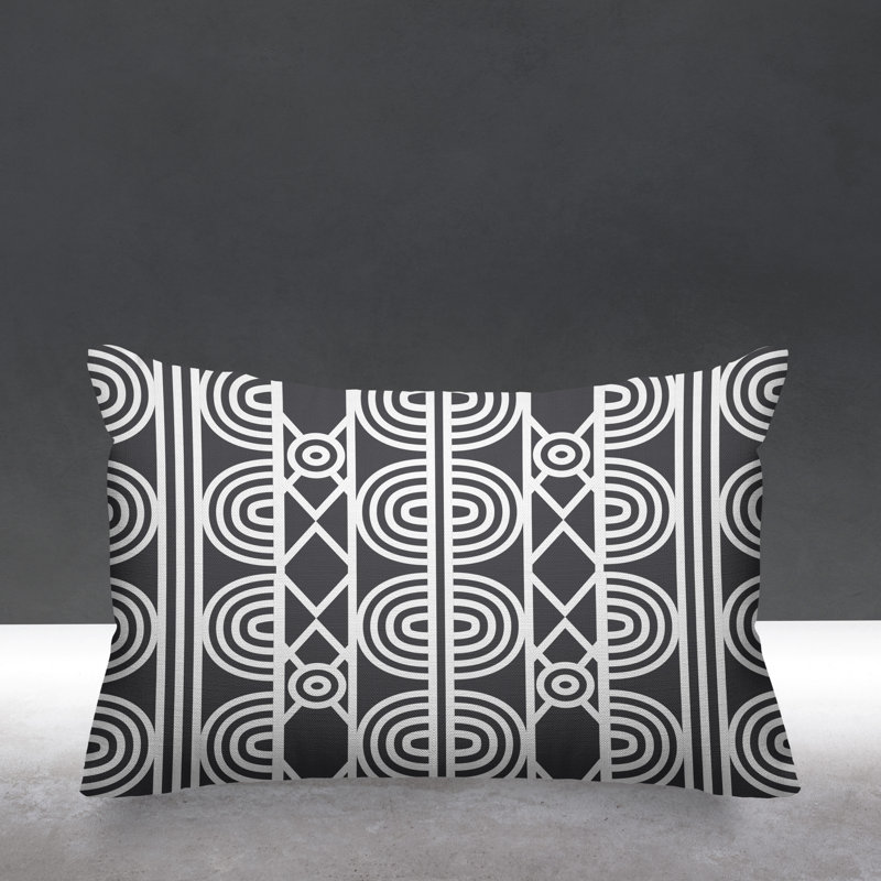 Housse et insert de coussin extérieur Isabis, gris