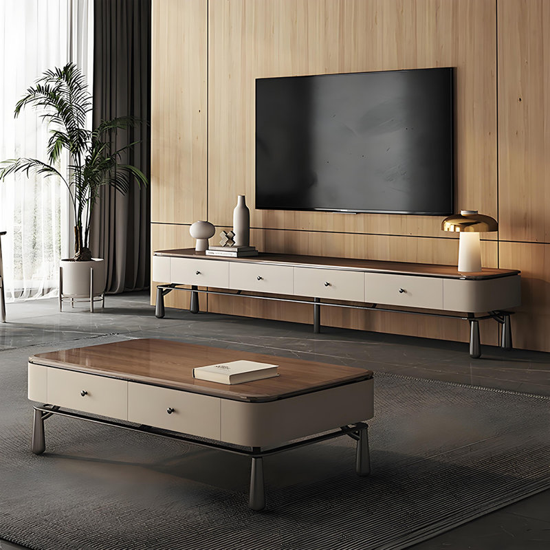 Combinaison table basse et meuble télé