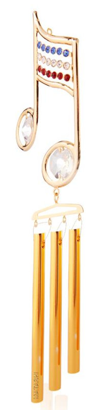 Nave Metal Abstract Wind Chime