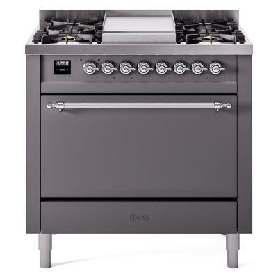 Cuisinière mixte 36 po ILVE Nostalgie II