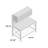 59.25 " W Adjustable Workbench