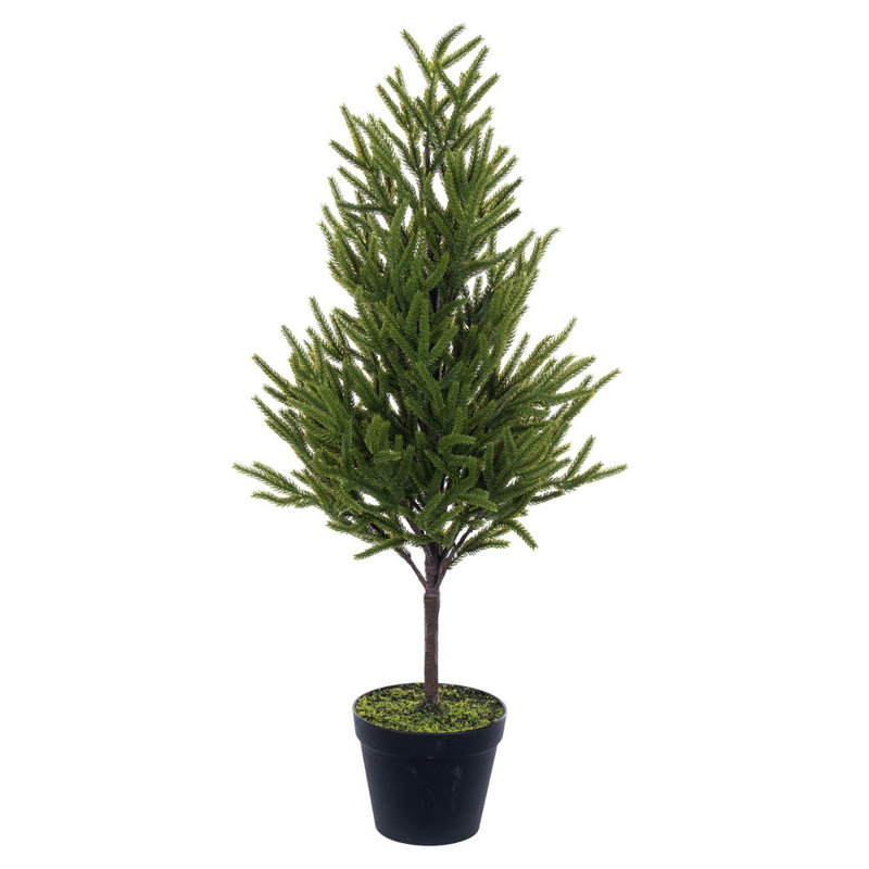 Le pin Norfolk vert en pot Holiday Aisle®., 32"