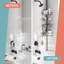 Serviteur de douche en acier inoxydable-478613857