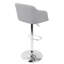 Tabouret de bar rotatif Daniella