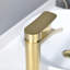 Robinet de salle de bain monotrou avec bonde-70325894