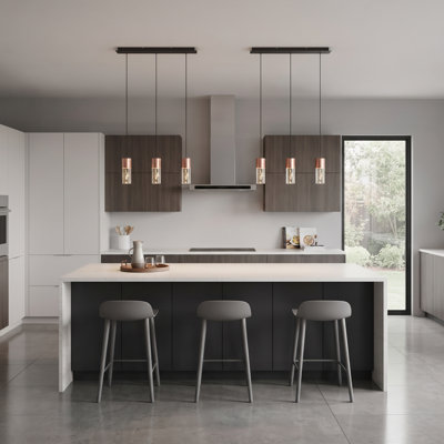 Rathi 3 - Light Kitchen Island Pendant