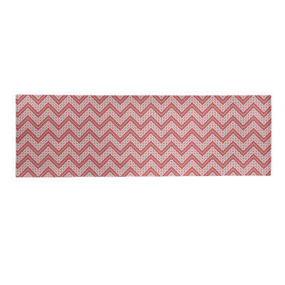 Chenille Chevron Indoor Rug