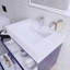 Ensemble de meuble-lavabo mural simple 30 po Babajide-823393681