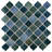 Hudson Tangier 12-3/8 " x 12-3/8 " Porcelain Mosaic Floor and Wall Tile-56515339