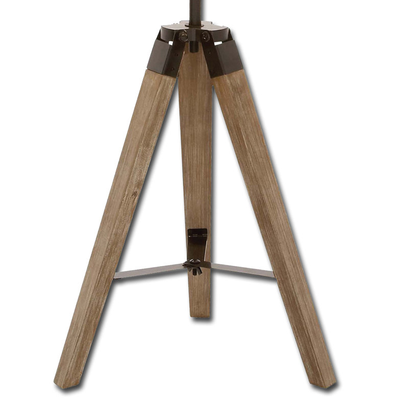 Elainy Solid Wood Table Lamp