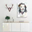 Katherine Hepburn in Abstract - Wrapped Canvas-55312873