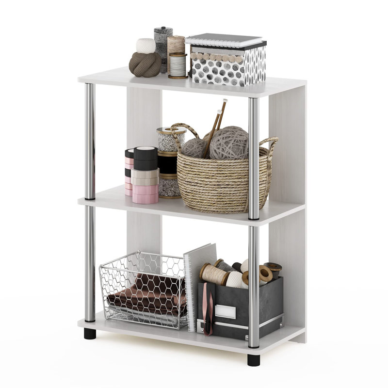 3-Tier Display Rack, White