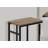 Accent Table C-shaped, End, Side, Snack, Living Room, Bedroom, Metal, Laminate, Contemporary-2009291366