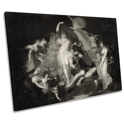Henry Fuseli Midsummer Night's Dream - Wrapped Canvas Print