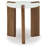 Berkel Marble Top End Table