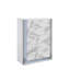 Commode en marbre blanc lune avec DEL