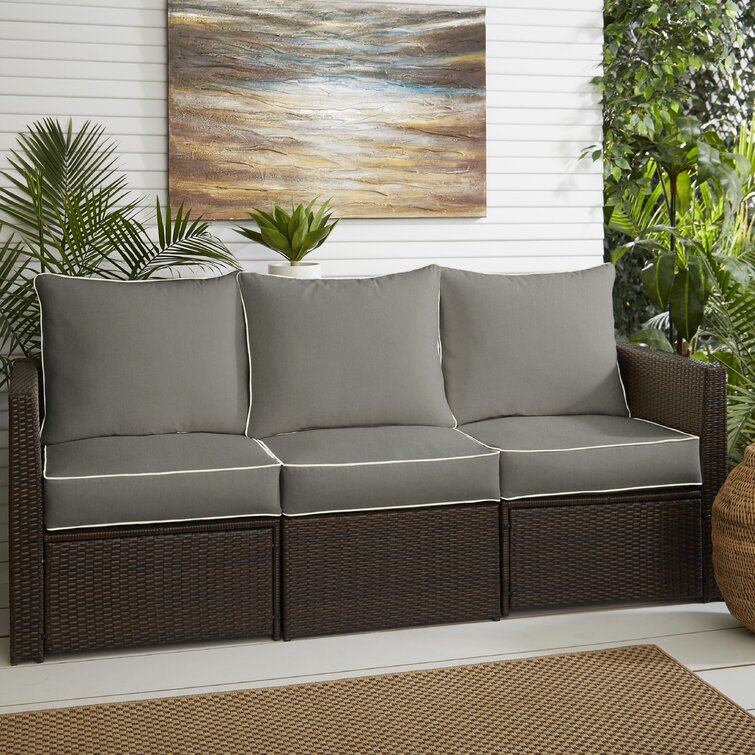 Albertson Indoor/Outdoor Sunbrella Sofa Cushion (Set of 3) Birch Lane