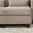 Sofas Couches, 63" Modern Convertible Loveseat, Storage USB Cup Holders for Living Room Bedroom | Tan Brown | Corduroy-124630845