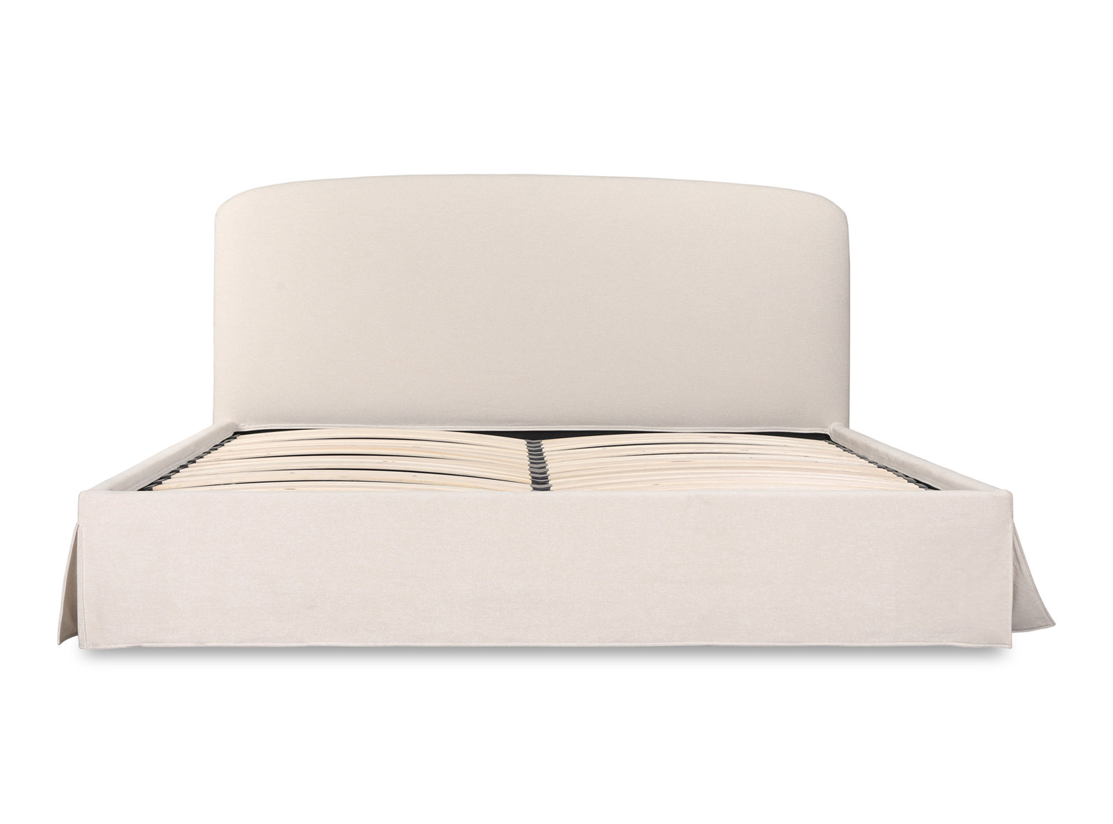 Windcrest Storage Platform Bed, Queen, Cream