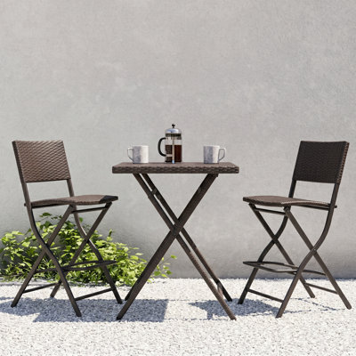 Kerr 2 - Person Patio Dining Set Rectangular Table