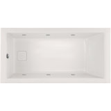 Marlie 66'' L Whirlpool Bathtub